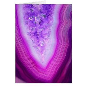 Magisch lila Achat Druzy