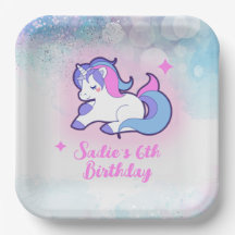 Magisch rosa Lila Glitzer vereint jedes Alter Gebu