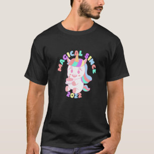 Magisch Seit 2022 Einhorn 1. Geburtstag T-Shirt
