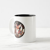 Magisch Sweet & Naughty Vixen Hotwife Niedlich Fan Zweifarbige Tasse (Vorderseite Links)