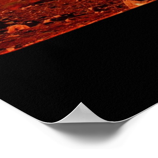 magisch Uluru Poster (Ecke)