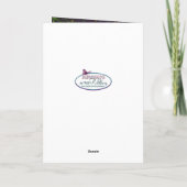 Magisch und bezaubernd Geburtstag, Godtochter Karte (Rückseite)