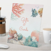 Magisch unter Wasser Party Tabletop Sockelschild (In Situ)