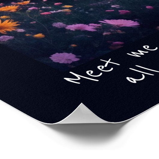 Magisch verboten Bookmobil Poster (Ecke)