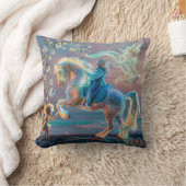 Magische Abenteuer am Strand Kissen (Decke)