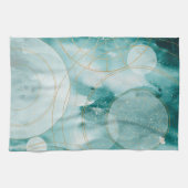 Magische Abschluss Sterne II Geschirrtuch (Horizontal)