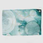 Magische Abschluss Sterne II Golfhandtuch (Horizontal)