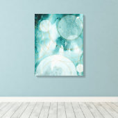 Magische Abschluss-Sterne II Leinwanddruck (Insitu (Holzboden))