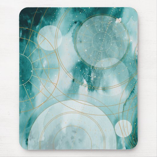 Magische Abschluss-Sterne II Mousepad (Vorne)