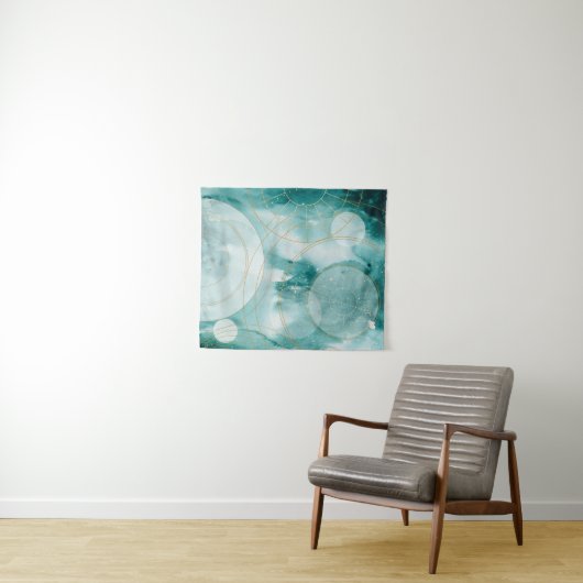 Magische Abschluss Sterne II Wandteppich (Beispiel (Horizontal))