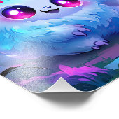 Magische Adorable-Kreatur Fotodruck (Ecke)