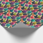 Magische Alchimie-Tränke D&D Fantasy Elixier Geschenkpapier (Ecke)