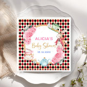 Magische Alice im Wunderland Kinderdusche Tee Part Serviette