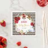 Magische Alice im Wunderland Kinderdusche Tee Part Serviette (Beispiel)