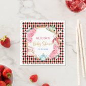 Magische Alice im Wunderland Kinderdusche Tee Part Serviette (Beispiel)