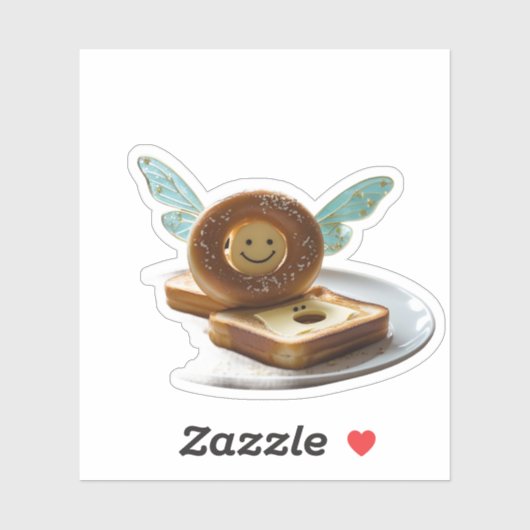 Magische Aufkleber: Whimsical Food & Drink Des Aufkleber (Blatt)