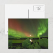 Magische Aurora Postkarte (Vorne/Hinten)