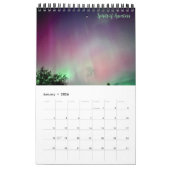 Magische Aussicht auf die Nordlichter / eine / Kalender (Jan 2026)