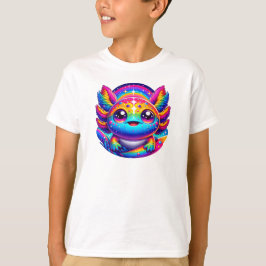 Magische Axolotl: Farbenfrohe Fantasie für Kinder T-Shirt
