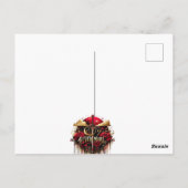 Magische Babydusche | Geschlechtsankündigung Postkarte (Rückseite)