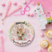 Magische Babygiraffe Pappteller (Party)