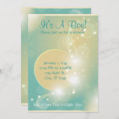 Magische Babyparty-Einladung Einladung (Vorne/Hinten)