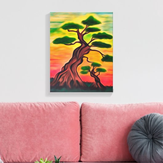 Magische Baobabs Leinwanddruck (Insitu (Wohnzimmer))