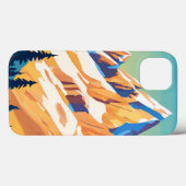 Magische Berge Case-Mate iPhone Hülle (Rückseite (Horizontal))