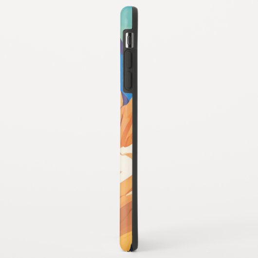 Magische Berge Case-Mate iPhone Hülle (Hinten/Links)