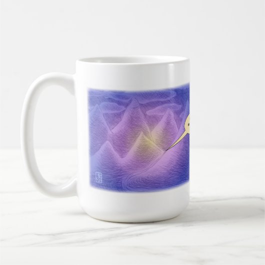Magische Berge Kaffeetasse (Links)