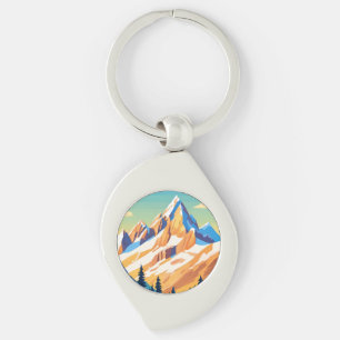 Magische Berge Schlüsselanhänger