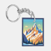Magische Berge Schlüsselanhänger (Vorderseite links)
