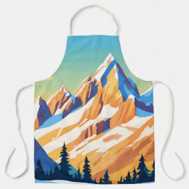 Magische Berge Schürze