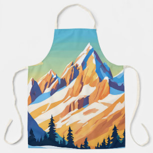 Magische Berge Schürze