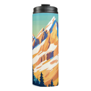 Magische Berge Thermosbecher