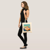 Magische Berge Tragetasche (Vorderseite (Model))