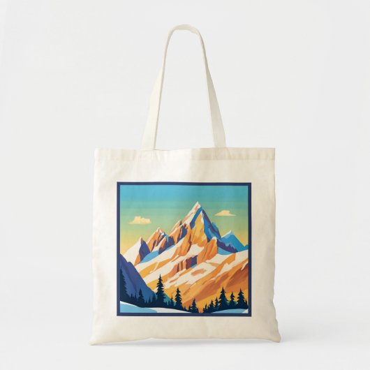 Magische Berge Tragetasche (Vorne)