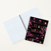 Magische Bibliothek rosa Notizblock (Innenseite)