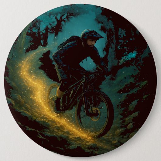 Magische Bike-Erlebniswanderwege Button (Vorderseite)