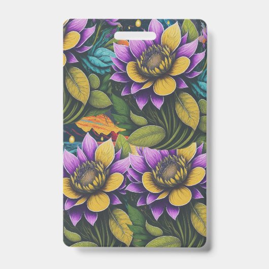 Magische Blume Ausweis (Vorderseite)