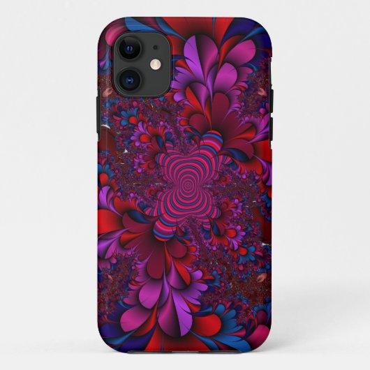 Magische Blume Case-Mate iPhone Hülle (Rückseite)