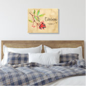 Magische Blume Elderberry 16.14'' x 12.86'' Canva Leinwanddruck (Insitu (Schlafzimmer))