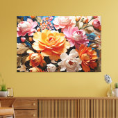 Magische Blume Kunstmalerei Schönheit Leinwanddruck (Insitu (Wohnzimmer))