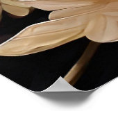 Magische Blume Kunstmalerei Schönheit Poster (Ecke)