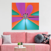 Magische Blume Leinwanddruck (Insitu (Wohnzimmer))