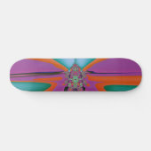Magische Blume Skateboard (Horizontal)