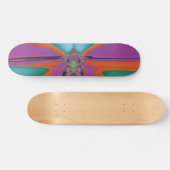 Magische Blume Skateboard (Horizontal)