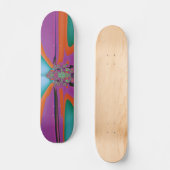 Magische Blume Skateboard (Vorderseite)