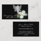 Magische Blumen-Fantasie-Geschäfts-Karten der Visitenkarte (Vorne/Hinten)