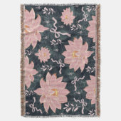 Magische Blumen mit Glitter-Design Decke (Vorderseite Vertikal)